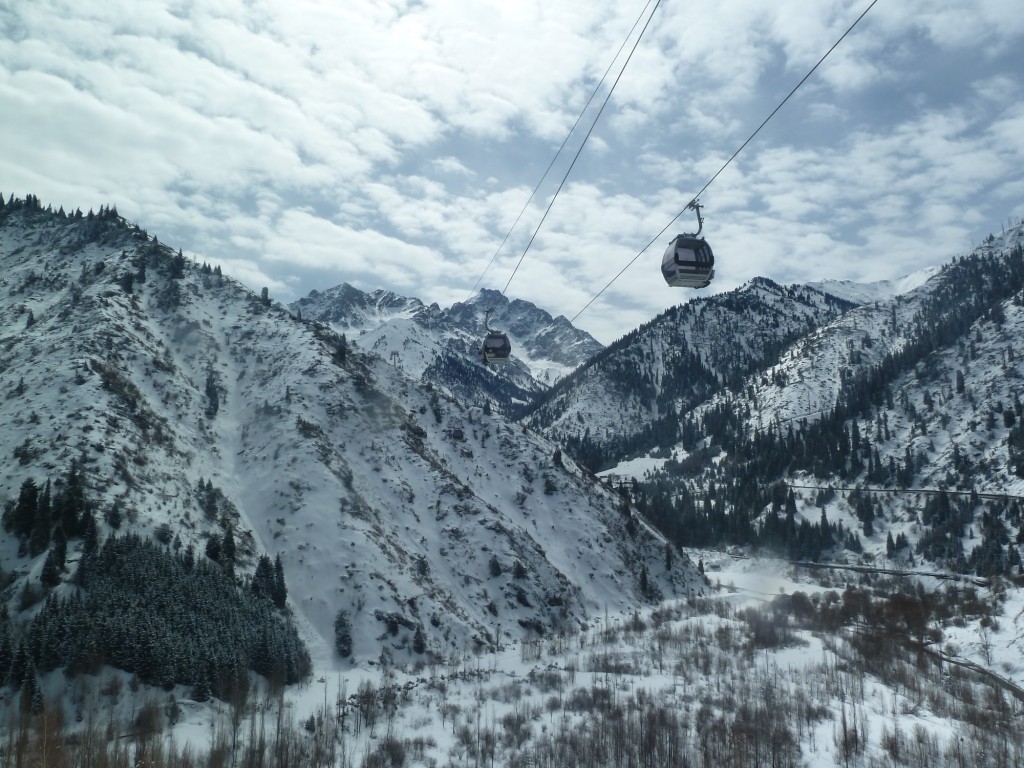 Bergwelt im Umkreis von Almaty