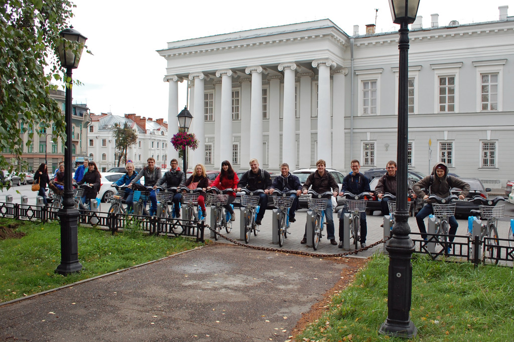 Aufgrund der Universiade 2013 besitzt die Stadt Kasan auch ein öffentliches Fahrradverleisystem