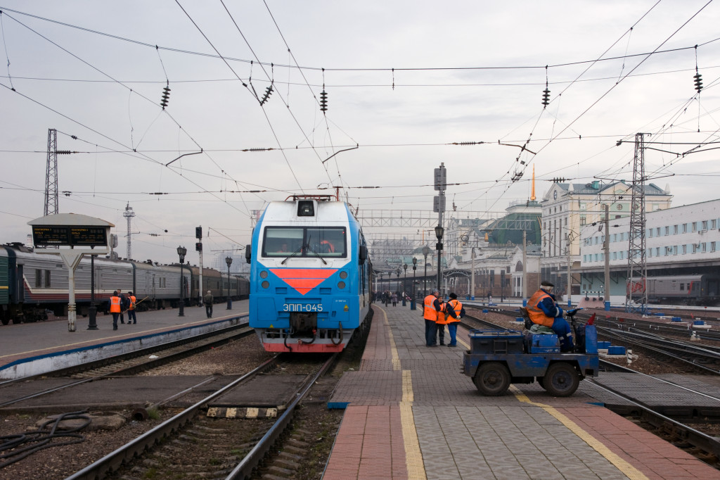 Kurzer Aufenthalt in Krasnojarsk