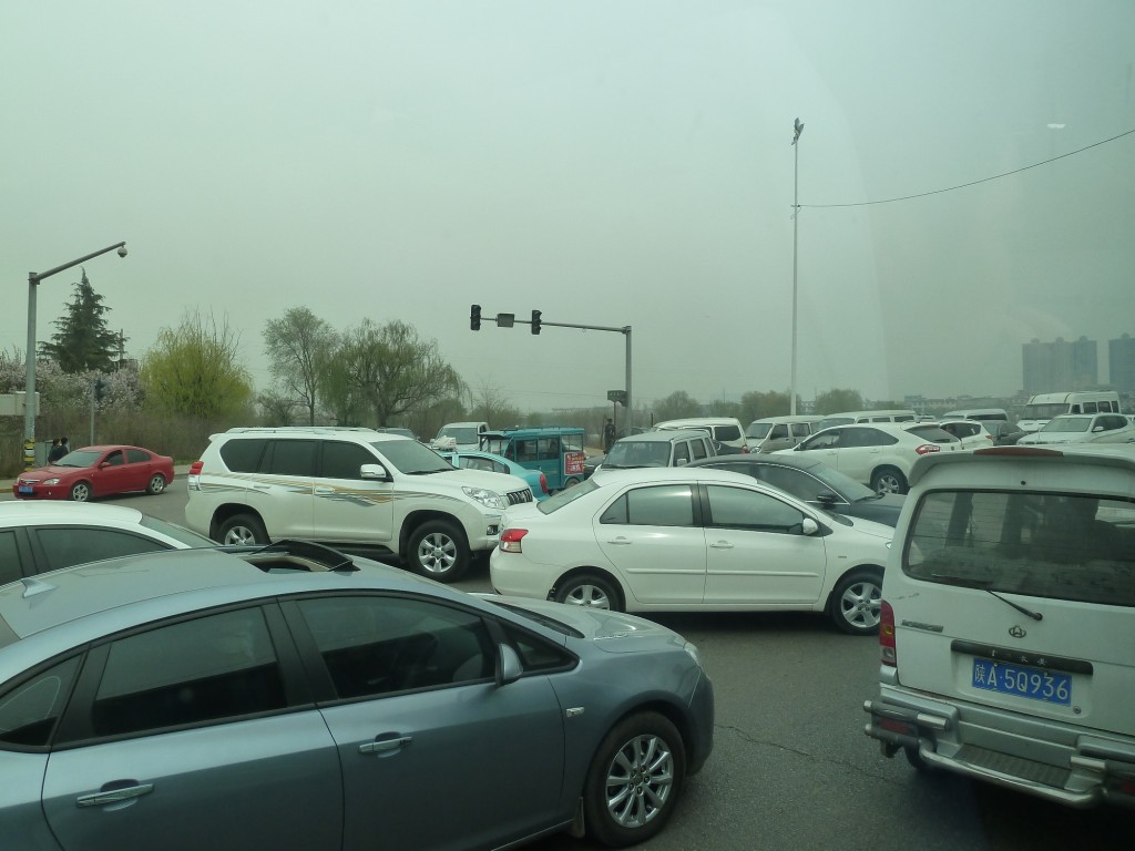 Ein normaler Verkehrstag in Xian...