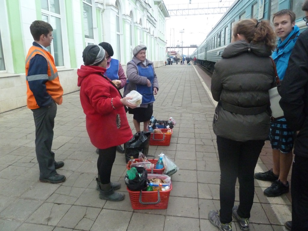 Irgendein Bahnhof in Russland