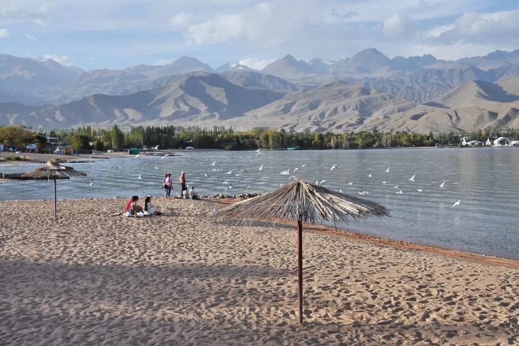 Letzte Sommerfrische am Issyk-Köl-See