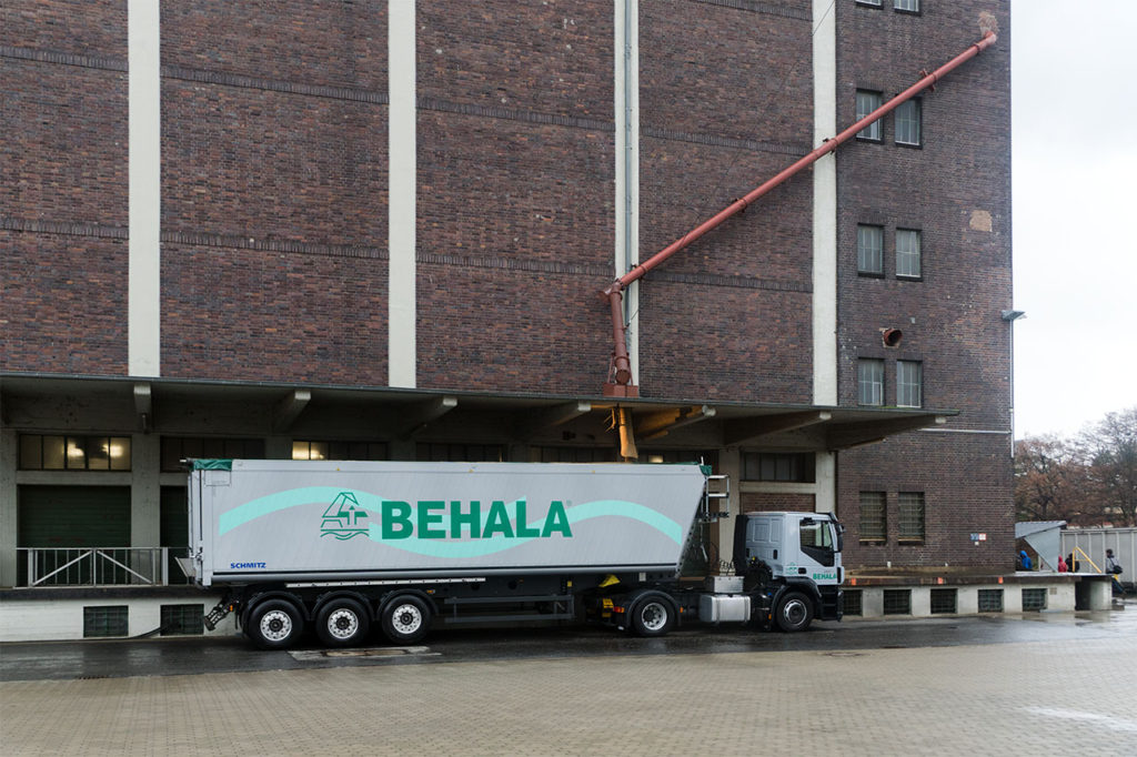 Kaffeelagerhaus der BEHALA im Berliner Westhafen