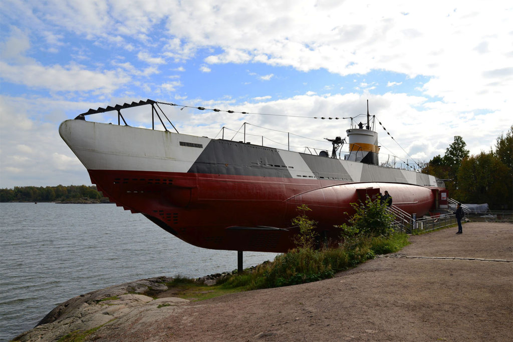 U-Boot-Museum auf der Festungsinsel Suomenlinna