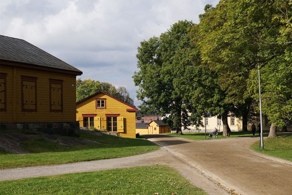 Auf der Festungsinsel Suomenlinna