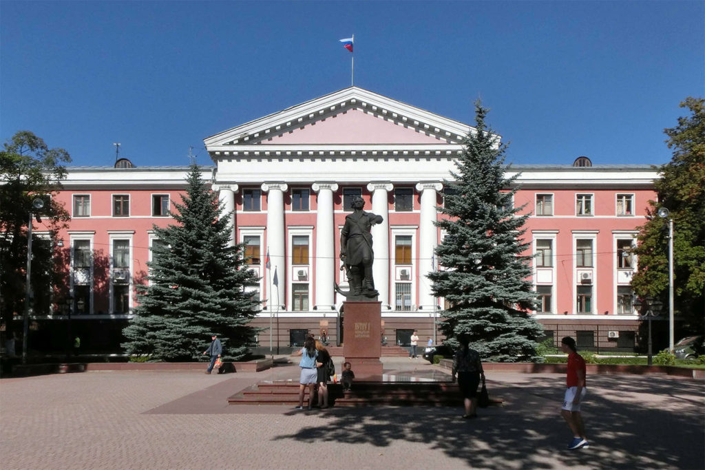 In der Innenstadt von Kaliningrad