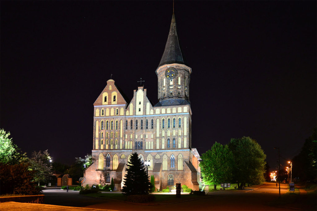 Die wiederaufgebaute Kathedrale von Königsberg