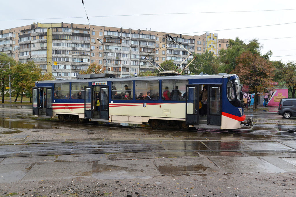 Straßenbahn in Kiew