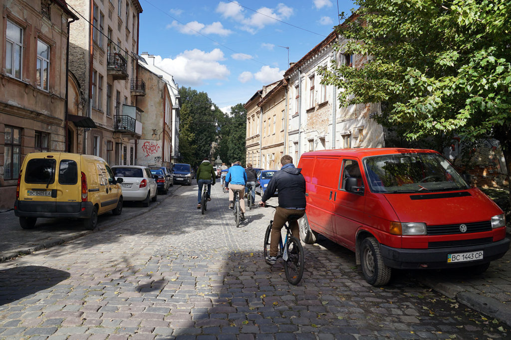 Fahrradtour durch Lemberg